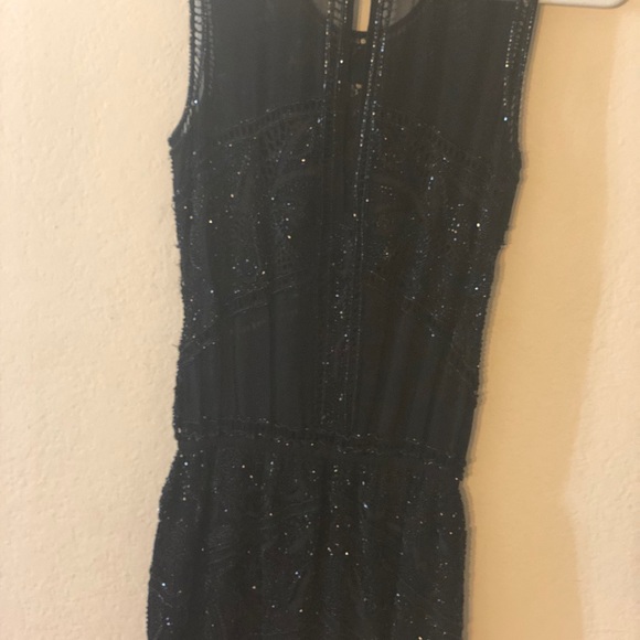 Karina Grimaldi beaded Maca romper. XS. - Picture 4 of 6